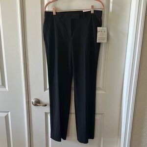 NWT Sag Harbor Classic Black Trousers 6P